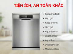 MÁY RỬA BÁT BOSCH SMS6ZCI06E serie 6 zeolith
