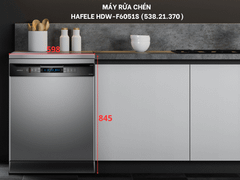 MÁY RỬA BÁT HAFELE HDW-F6051S 538.21.370