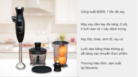 MÁY XAY CẦM TAY BOSCH MSM2650B