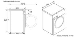 Máy Giặt Quần Áo 10Kg Bosch WGG254A0SG