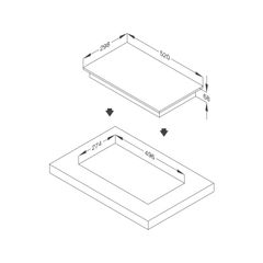 Bếp từ Domino Malloca MDI 302
