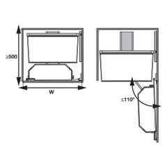 SSEBOHMER TANDEM PANTRY WIRE BASKET