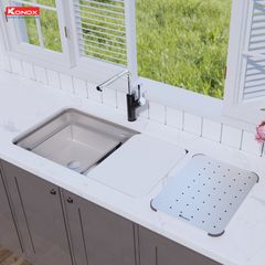 Chậu rửa bát chống xước Workstation Sink KN8347SU Dekor