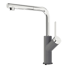 Vòi rửa bát konox Artan Grey