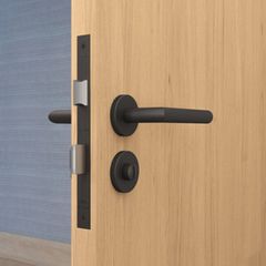 Thân khóa Hafele 911.25.100 màu đen