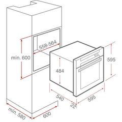 Lò nướng Teka HLB 840 WHITE