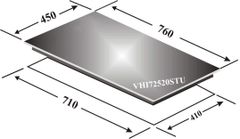 Bếp Từ Amica VHI72520TU