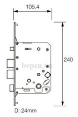 Khóa điện tử Hafele EL9500 – TCS 912.05.353
