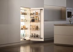 Tủ đồ khô 4 tầng cánh mở nan tròn Higold Platinum | 202274 | 600mm