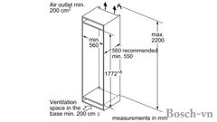 Tủ lạnh Bosch KIN86AF300