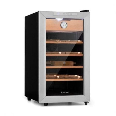 Tủ bảo quản 48L Cigar Klarstein El Presidente Màu Bạc