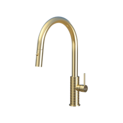 Vòi rửa bát Konox dây rút Venice Gold