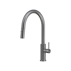 Vòi rửa bát dây rút Venice Gun Metal