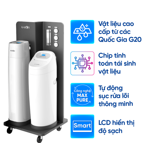 Lọc tổng trung tâm cao cấp Karofi WHF - E666