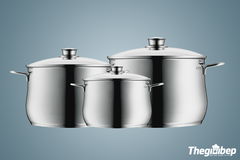 BỘ NỒI TỪ WMF DIADEM PLUS COOKWARE 3 MÓN - 0730036040