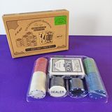  100 CHIP POKER SET - GENTLEMAN'S EMPORIUM KRAFT 
