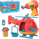  ĐỒ CHƠI MÁY KHOAN SÁNG TẠO THIẾT KẾ TRỰC THĂNG - DESIGN & DRILL® BOLT BUDDIES™ HELICOPTER 
