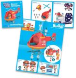  ĐỒ CHƠI MÁY KHOAN SÁNG TẠO THIẾT KẾ TRỰC THĂNG - DESIGN & DRILL® BOLT BUDDIES™ HELICOPTER 