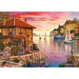  CORNER PIECE MARINA VIEW 500 PIECE JIGSAW PUZZLE 