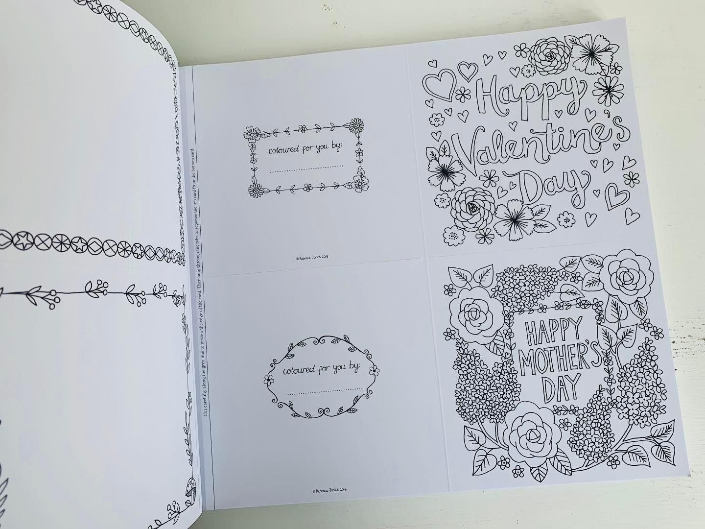 NATIONAL TRUST THE COLOURING BOOK OF CARDS AND ENVELOPES SPECIAL OCC Mickey's Bookstore