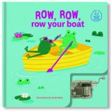  WIND UP MUSIC BOX BOOK - ROW, ROW, ROW YOUR BOAT 