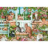  THE GREENHOUSE 1000 PIECE JIGSAW PUZZLE CORNER PIECE 