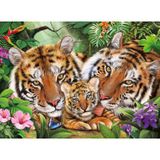  TIGER FAMILY 500 PIECE JIGSAW PUZZLE 