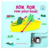  WIND UP MUSIC BOX BOOK - ROW, ROW, ROW YOUR BOAT 