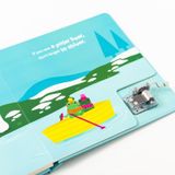  WIND UP MUSIC BOX BOOK - ROW, ROW, ROW YOUR BOAT 