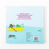 WIND UP MUSIC BOX BOOK - ROW, ROW, ROW YOUR BOAT 