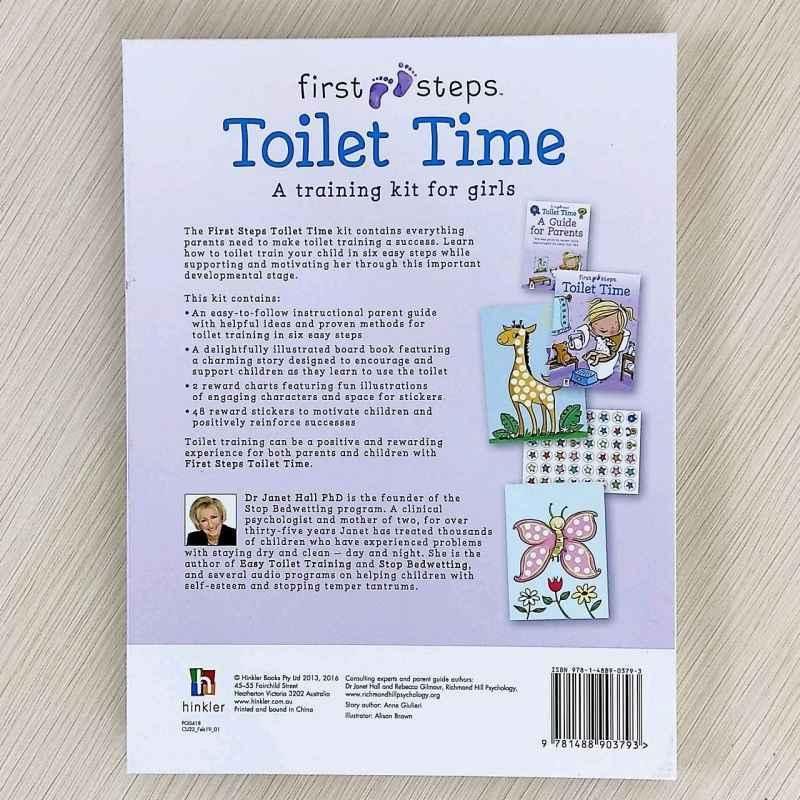 FIRST STEPS TOILET TIME A TRAINING KIT FOR GIRLS Mickey's Bookstore