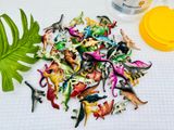  BỘ CÁC LOÀI KHỦNG LONG - DINOSAUR COUNTERS (60 CON) 