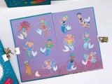  MY SECRET WORLD OF MERMAIDS : LOCKABLE STORY AND ACTIVITY BOOK 