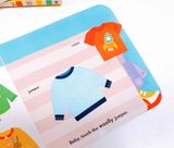  BABY TOUCH: GET DRESSED : A TOUCH-AND-FEEL PLAYBOOK 