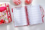  ORGANISER, PLANNER, NOTES, TO DO LIST, ADDRESSES - LILAC BLOOM 
