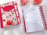  ORGANISER, PLANNER, NOTES, TO DO LIST, ADDRESSES - LILAC BLOOM 
