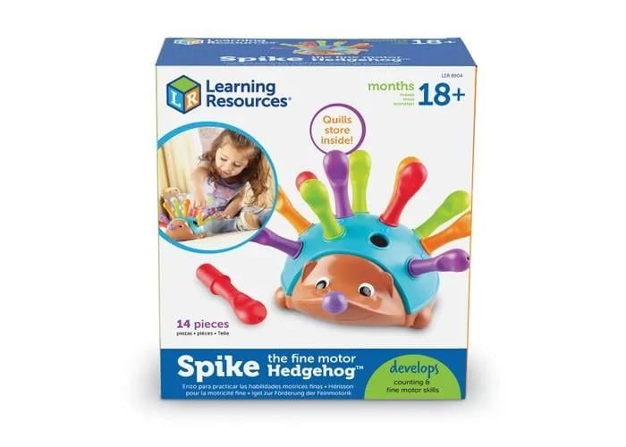  BỘ ĐỒ CHƠI LUYỆN KỸ NĂNG VẬN ĐỘNG TINH VÀ KIẾN THỨC CƠ BẢN - SPIKE THE FINE MOTOR HEDGEHOG™ 