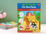  WATCH ME READ AND DRAW: ON THE FARM : A STEP-BY-STEP DRAWING & STORY BOOK - INCLUDES FLIP-OUT DRAWING PAD AND MORE THAN 30 STICKERS 
