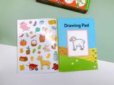  WATCH ME READ AND DRAW: ON THE FARM : A STEP-BY-STEP DRAWING & STORY BOOK - INCLUDES FLIP-OUT DRAWING PAD AND MORE THAN 30 STICKERS 