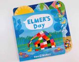  ELMER'S DAY: TABBED BOARD BOOK : TABBED BOARD BOOK 