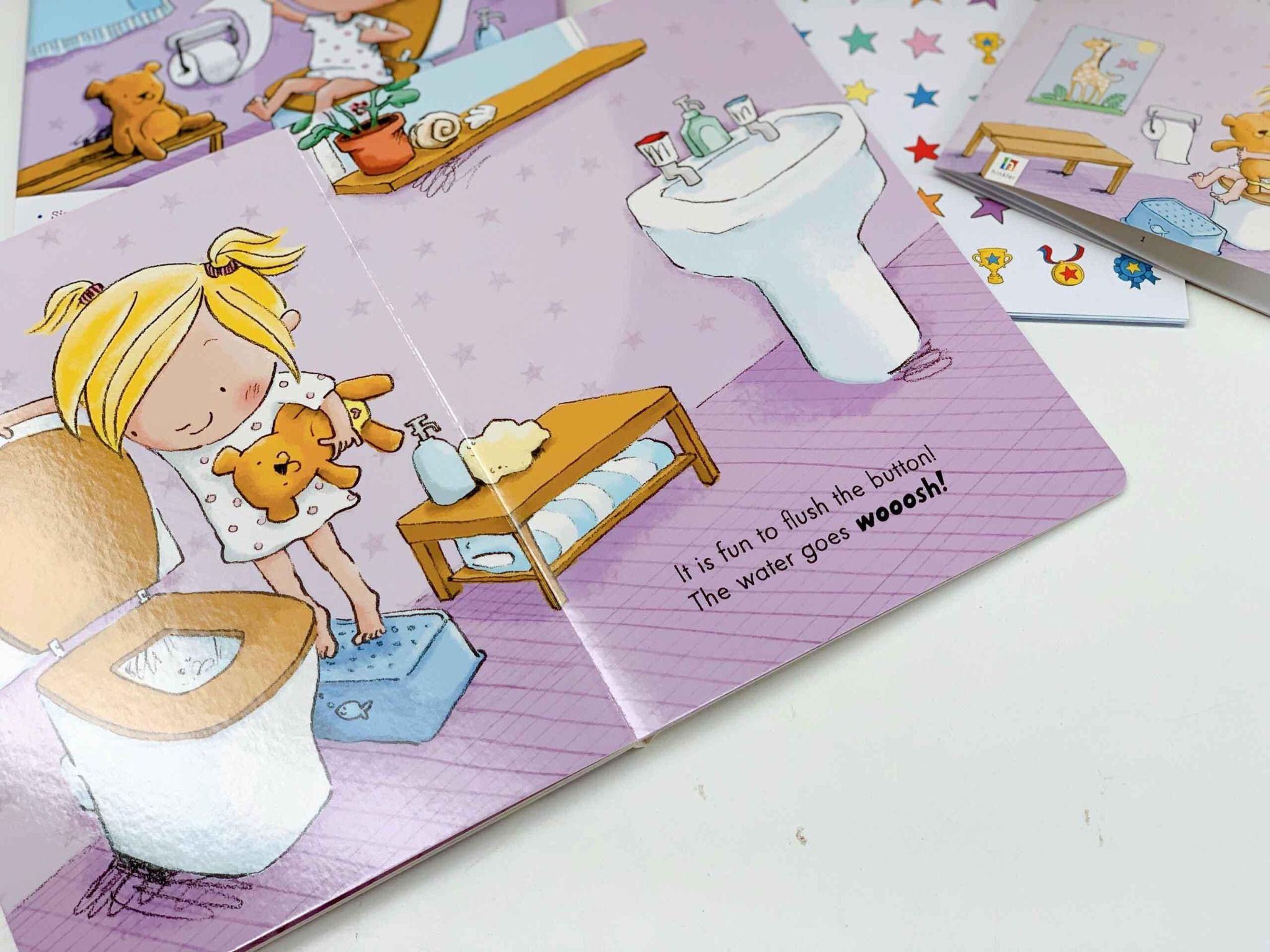 FIRST STEPS TOILET TIME A TRAINING KIT FOR GIRLS Mickey's Bookstore