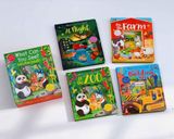  PEEP INSIDE WHAT CAN YOU SEE? SERIES 4 BOOKS COLLECTION BOX SET BY LITTLE TIGER 