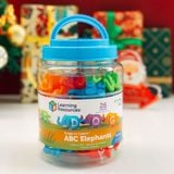  BỘ HỌC BẢNG CHỮ CÁI VÀ GHÉP VẦN NHỮNG CHÚ VOI - SNAP-N-LEARN™ ABC ELEPHANTS 
