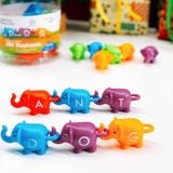  BỘ HỌC BẢNG CHỮ CÁI VÀ GHÉP VẦN NHỮNG CHÚ VOI - SNAP-N-LEARN™ ABC ELEPHANTS 