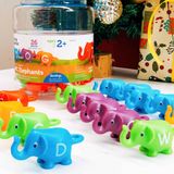  BỘ HỌC BẢNG CHỮ CÁI VÀ GHÉP VẦN NHỮNG CHÚ VOI - SNAP-N-LEARN™ ABC ELEPHANTS 