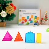  BỘ HÌNH HỌC KHÔNG GIAN 3D TRONG SUỐT VIEW-THRU GEOMETRIC SOLIDS (14 CHI TIẾT) 