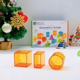  BỘ HÌNH HỌC KHÔNG GIAN 3D TRONG SUỐT VIEW-THRU GEOMETRIC SOLIDS (14 CHI TIẾT) 