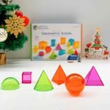  BỘ HÌNH HỌC KHÔNG GIAN 3D TRONG SUỐT VIEW-THRU GEOMETRIC SOLIDS (14 CHI TIẾT) 