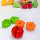  BỘ HỌC NHẬN BIẾT HÌNH DẠNG VÀ MÀU SẮC - SNAP-N-LEARN™ FRUIT SHAPERS 