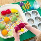  BỘ HỌC NHẬN BIẾT HÌNH DẠNG VÀ MÀU SẮC - SNAP-N-LEARN™ FRUIT SHAPERS 